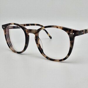 RFLKT Eyewear Ona C2 Ivory Tortoise Round Eyeglasses Frame 47-22-145